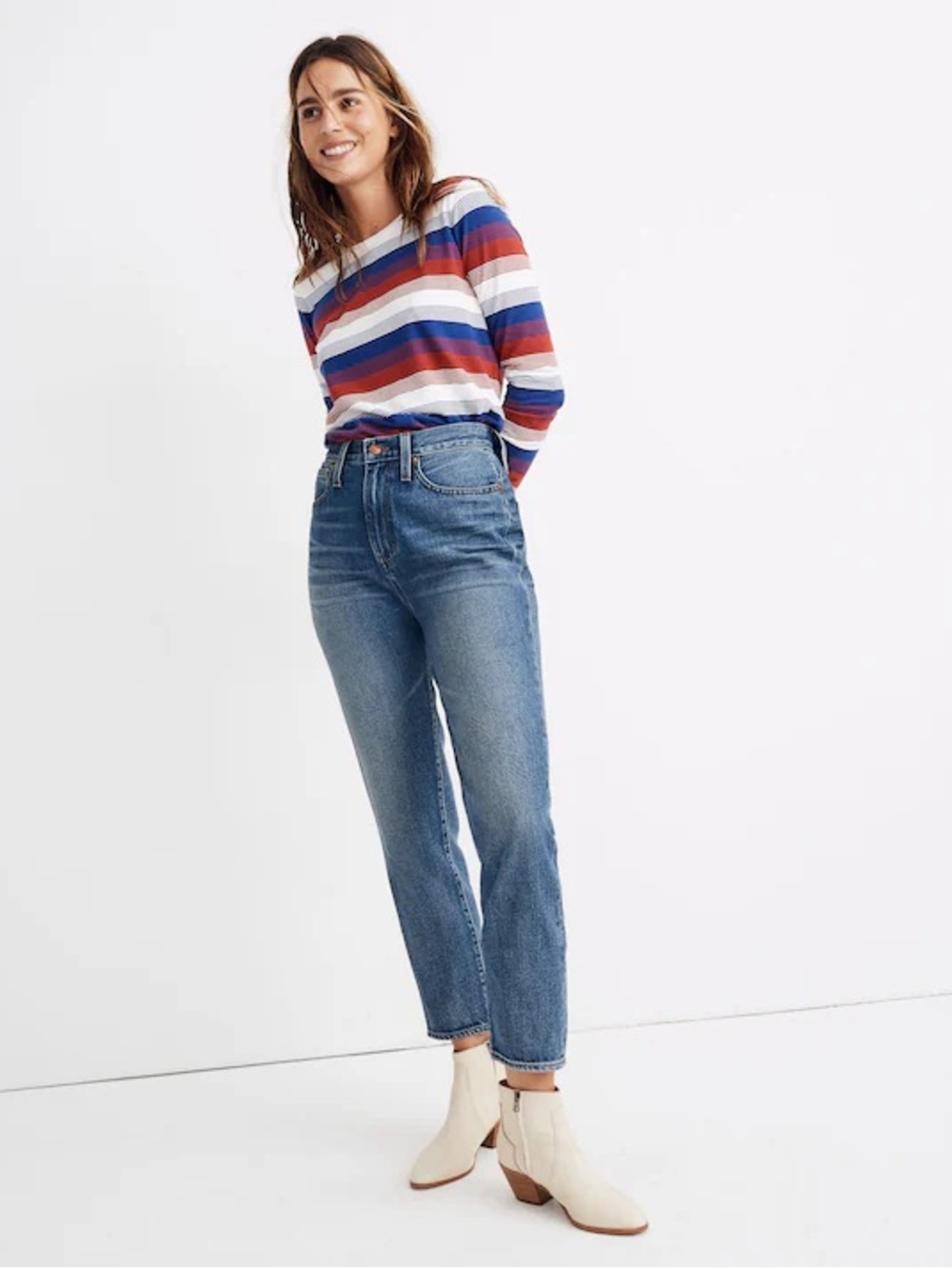 Madewell The Momjean in Downey Wash
